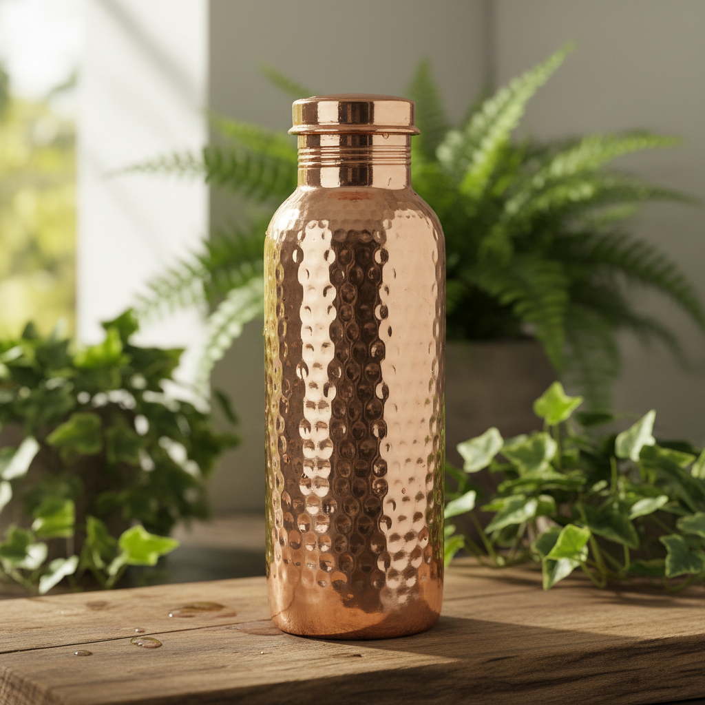 Gourde en cuivre artisanale