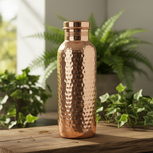Gourde en cuivre artisanale
