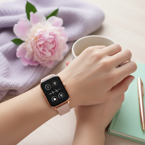 Montre connectée femme élégante