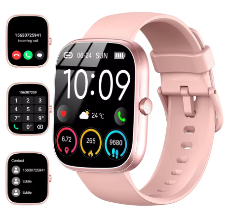 Montre Connectée Femme – Suivi Santé & Style Élégant